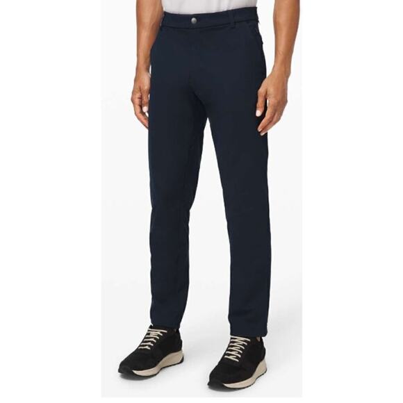 Lululemon Men's Commission Pant Swift Cotton Slim Active Size 32 - Picture 1 of 8
